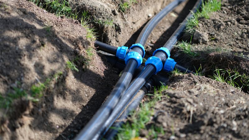 Main Water Line Installation detail