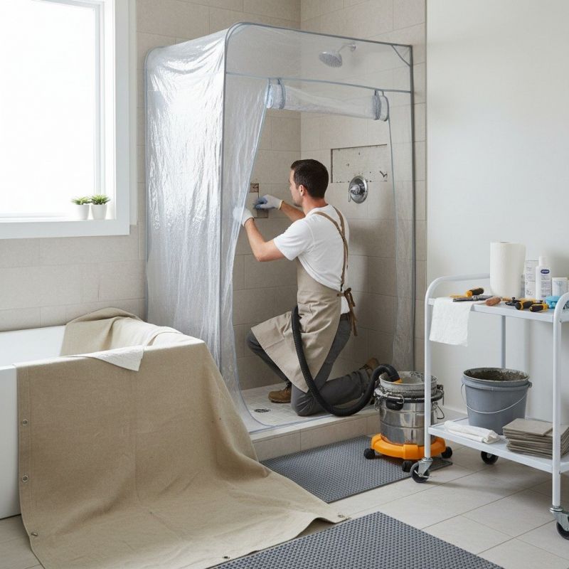 Shower Repair detail