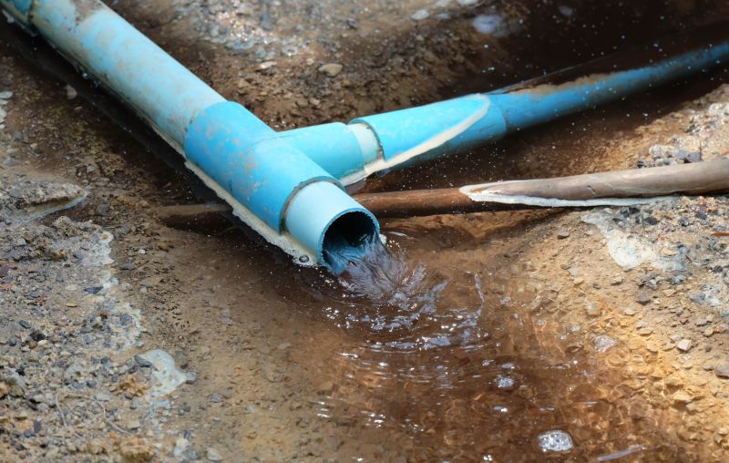Water Line Installation detail